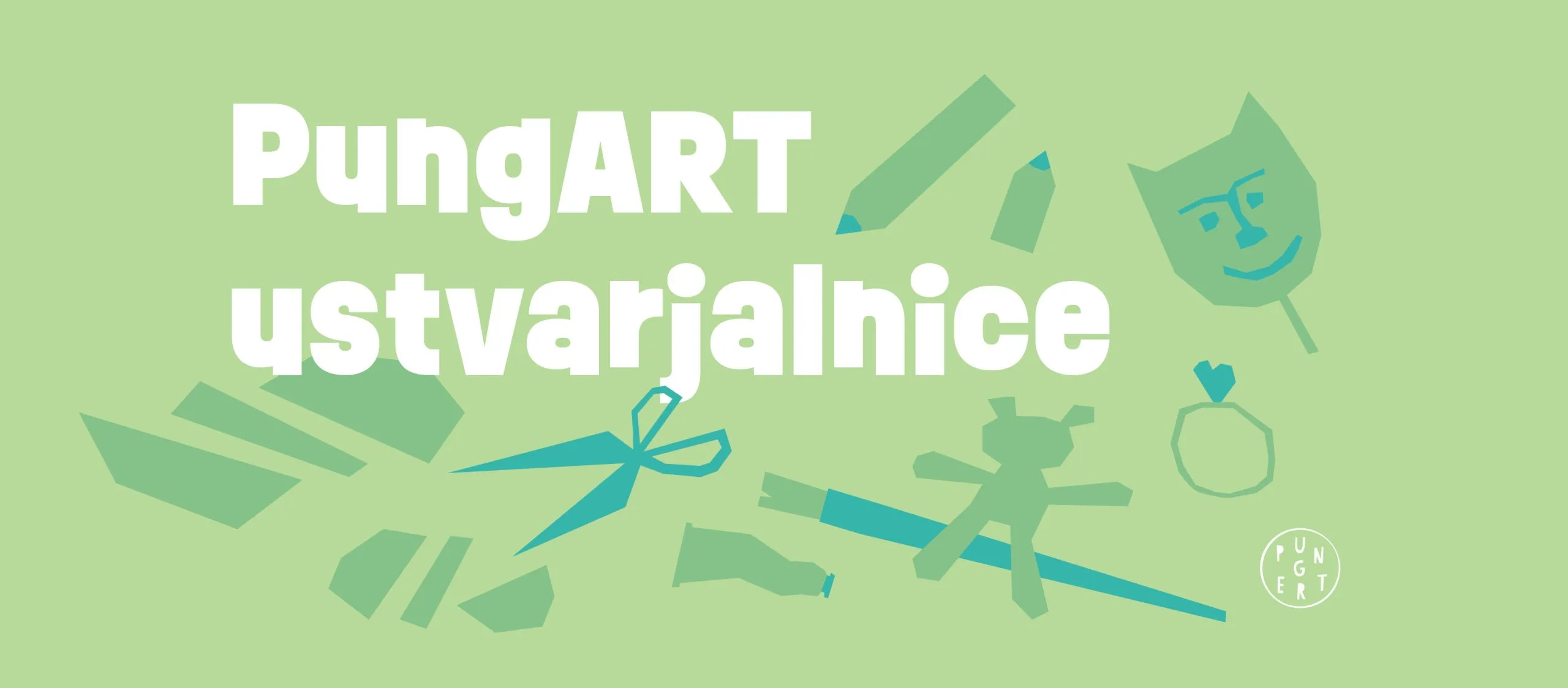 pungART ustvarjalnce delavnica stolp pungert